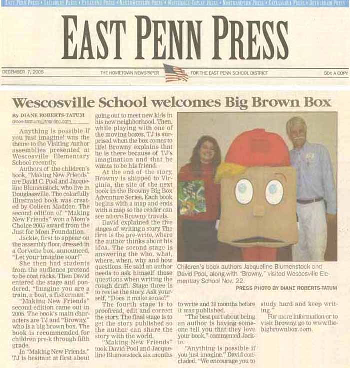 East Penn Press 12-07-2005